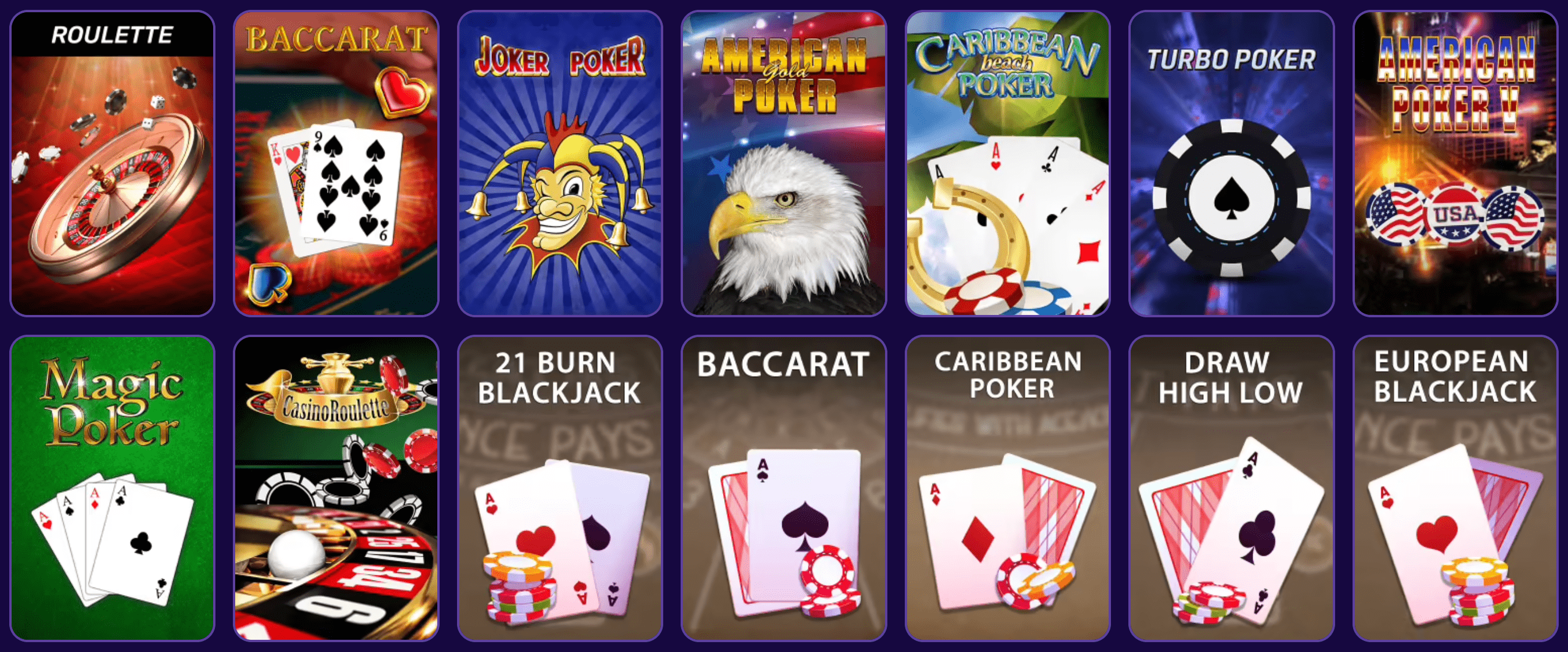 Polestar Casino Table Games